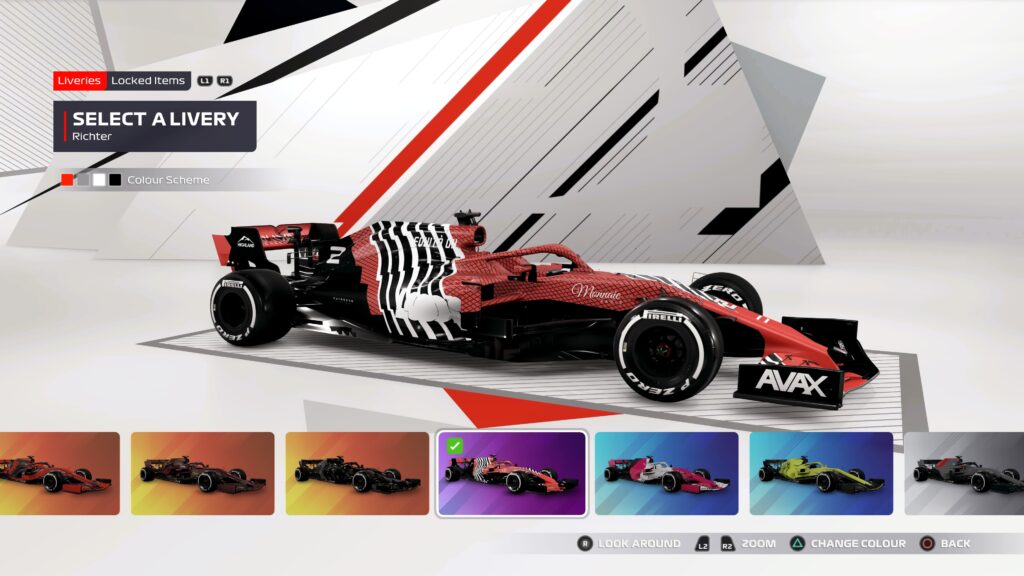 F1 2021 Legendary Livery
