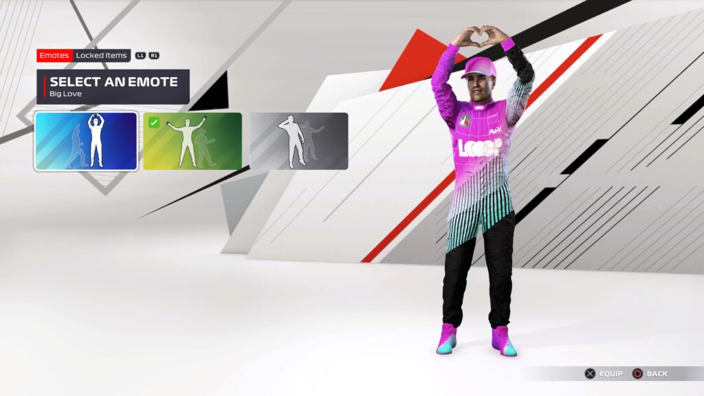 F1 2021 Podium Emote