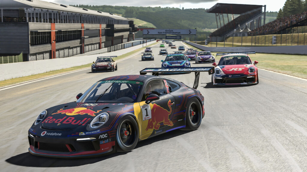 Porsche 911 GT3 Cup, Sebastian Job (GB), #1, Porsche TAG Heuer Esports Supercup, 2021