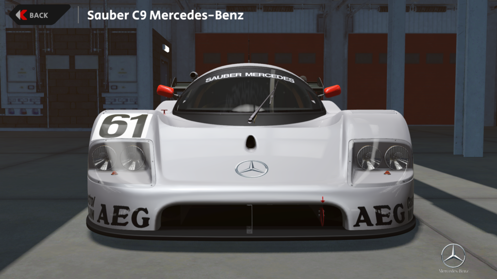Sauber Mercedes C9