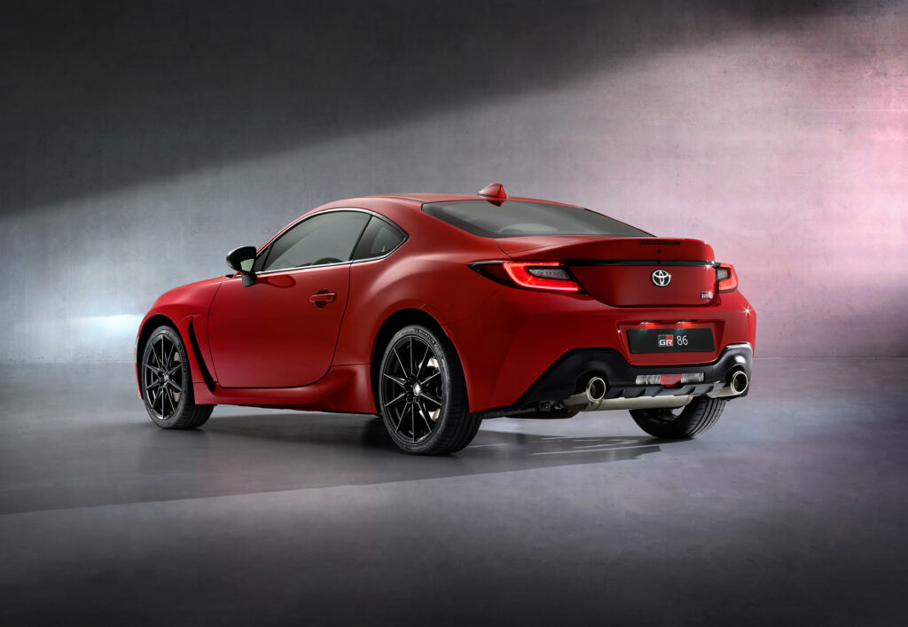 Toyota GR 86 2021 rear, red