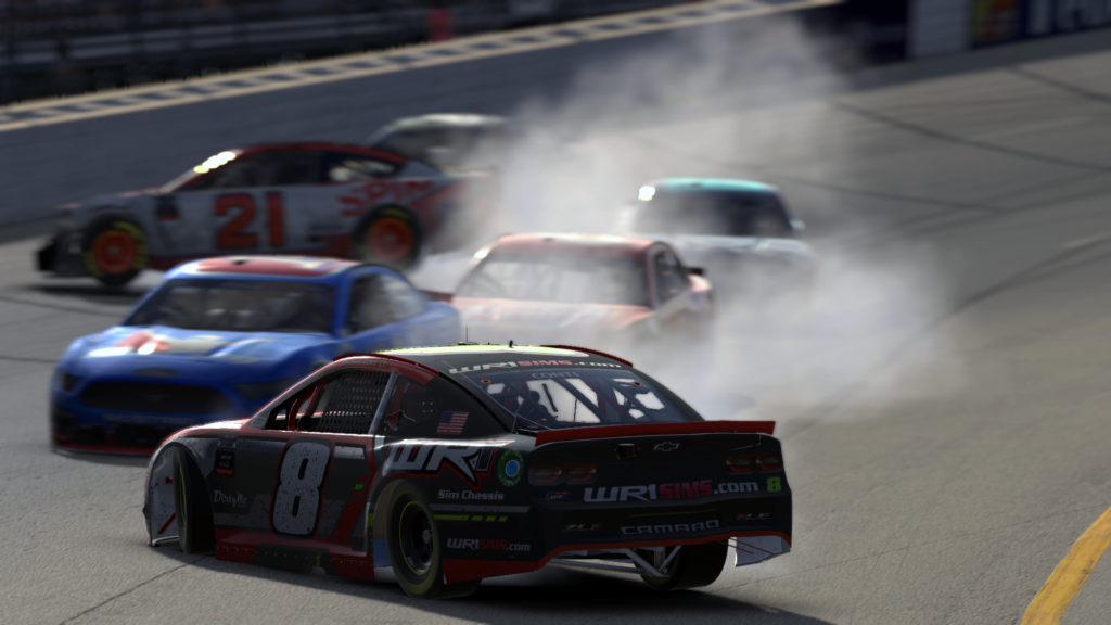 eNASCAR Richmond spin