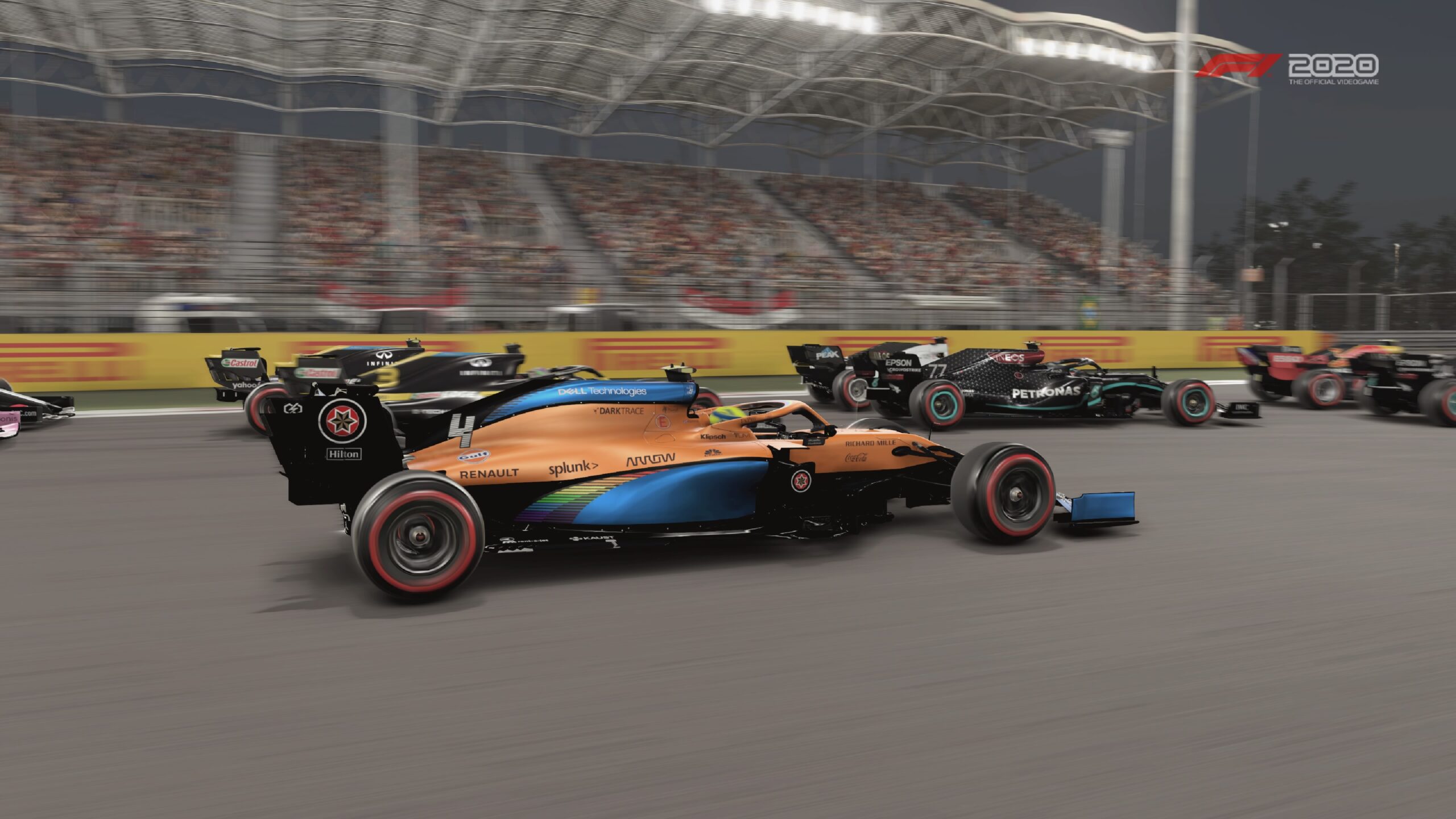 Lando Norris McLaren Bahrain 2020
