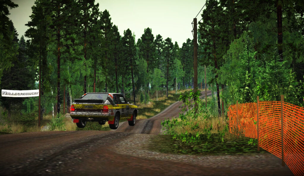 Audi S1 Quattro on Humulamaki, not original Richard Burns Rally content