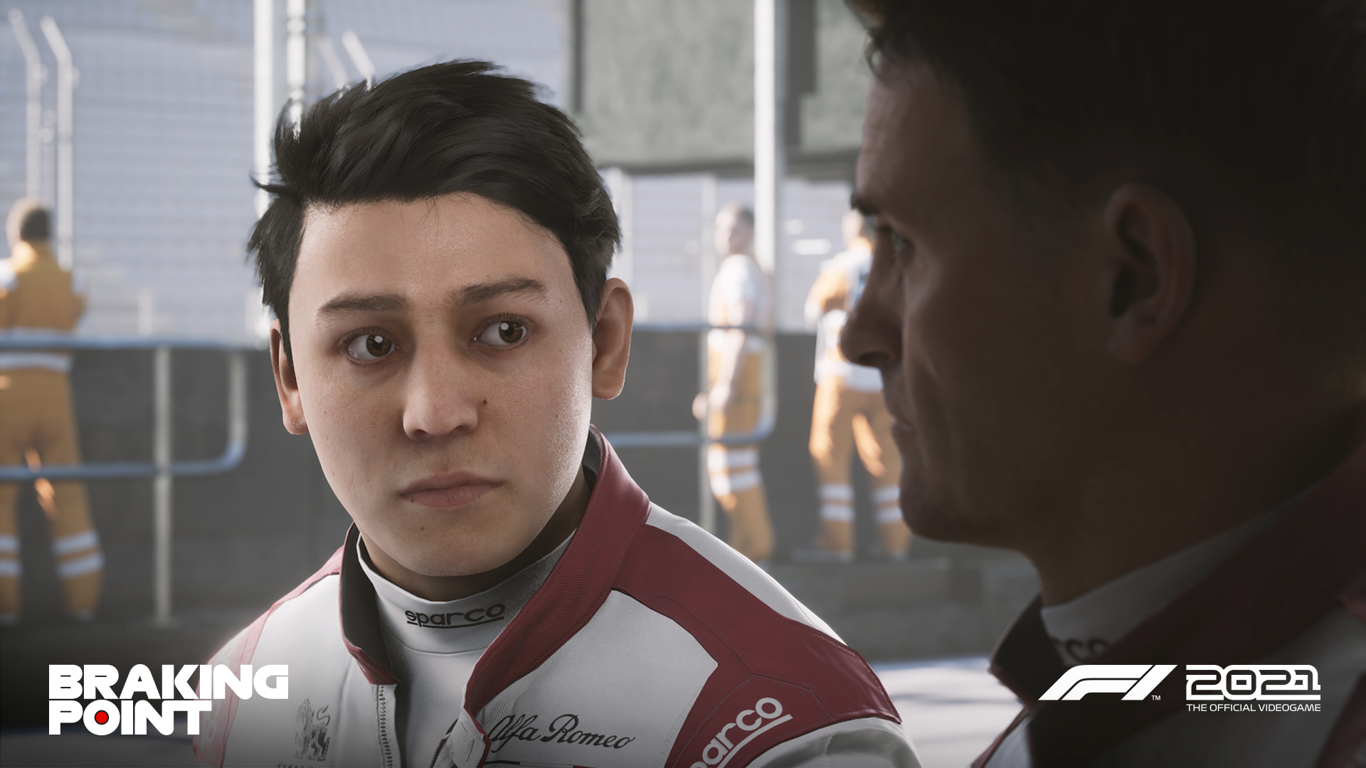 Aiden Jackson F1 2021 game Braking Point