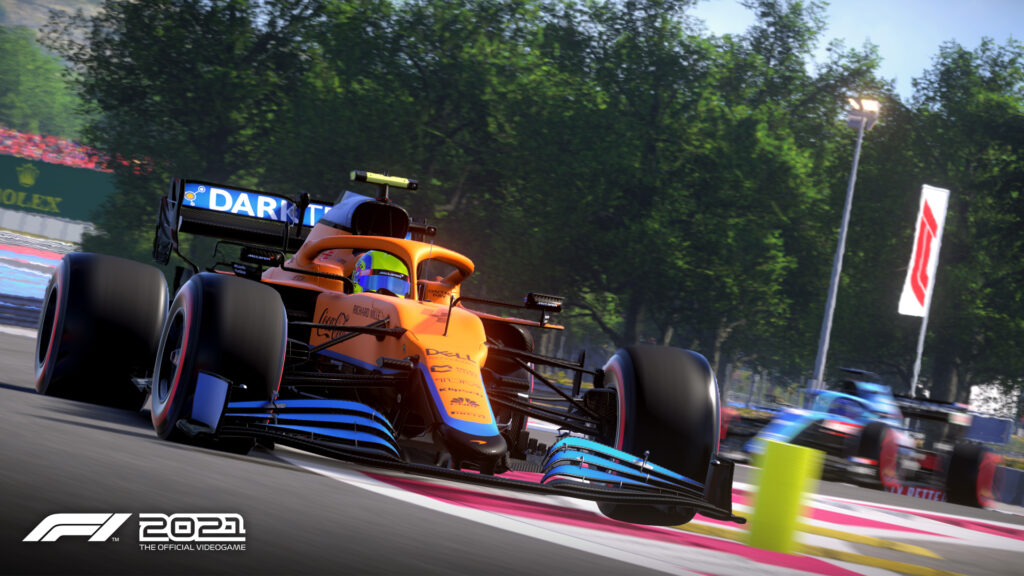 Lando Norris F1 2021 game
