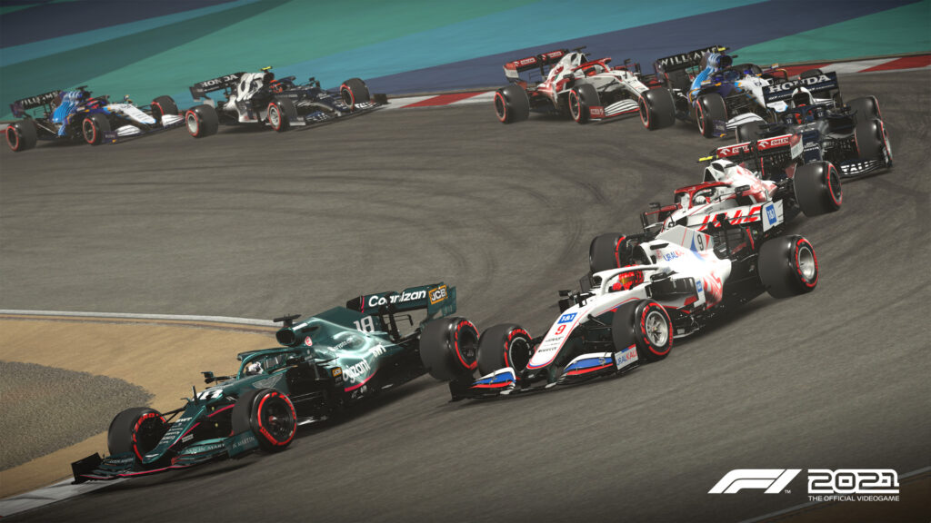 Lance Stroll Bahrain F1 2021 game