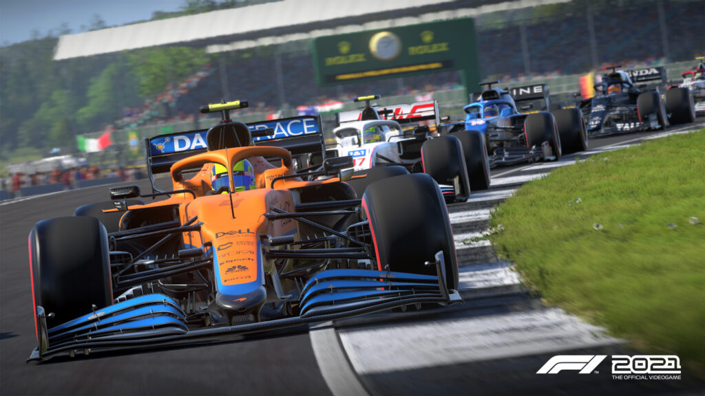 Lando Norris Silverstone F1 2021 game