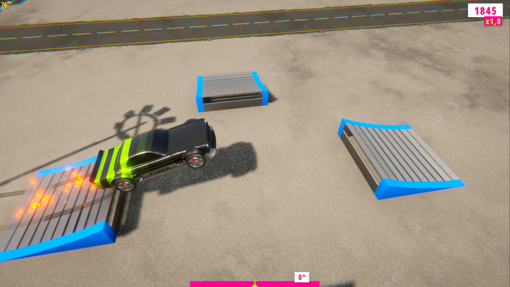 Power of Slide game, jump