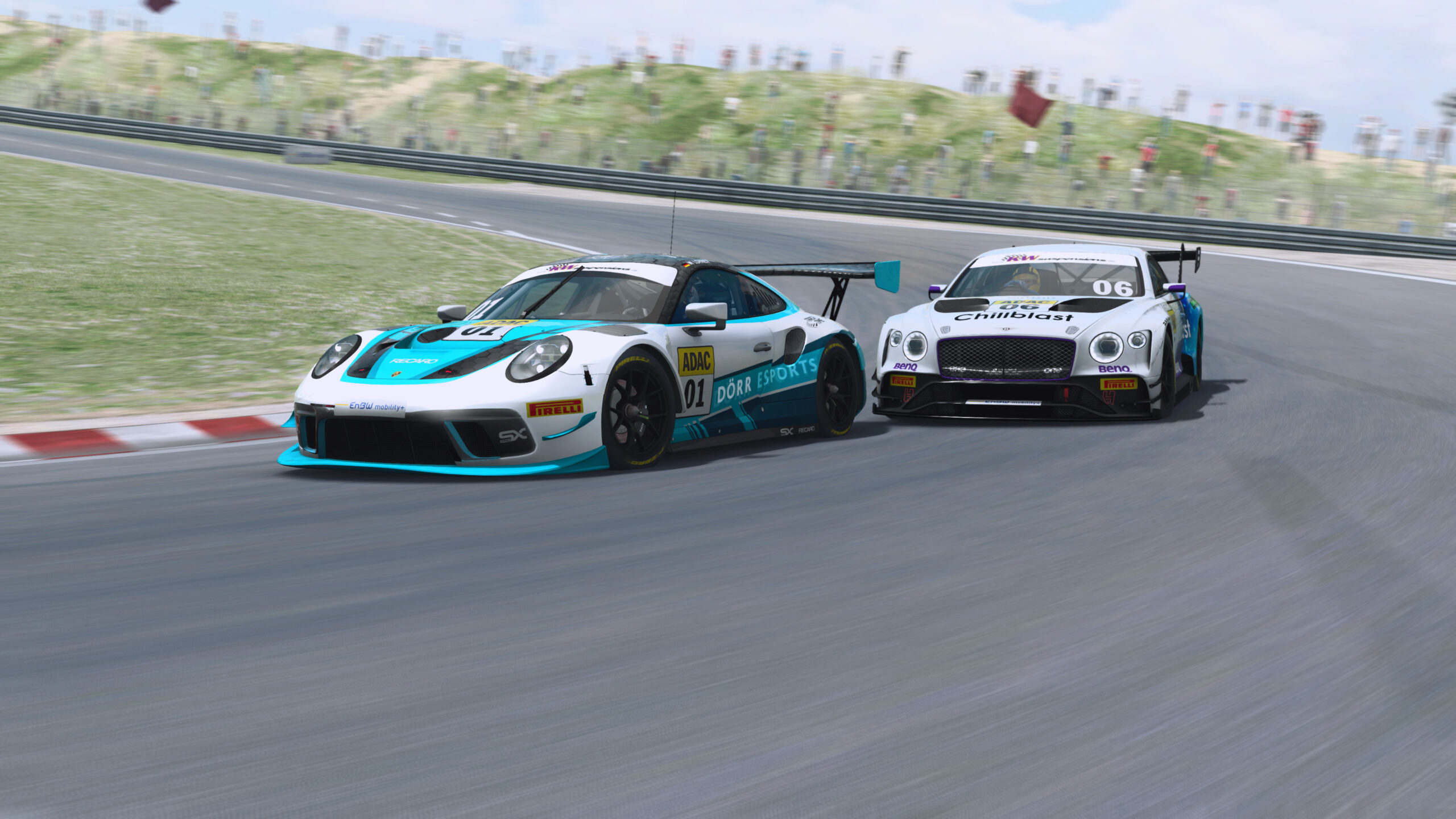 Keithley and Löhner first 2021 ADAC GT Masters Esports double winners