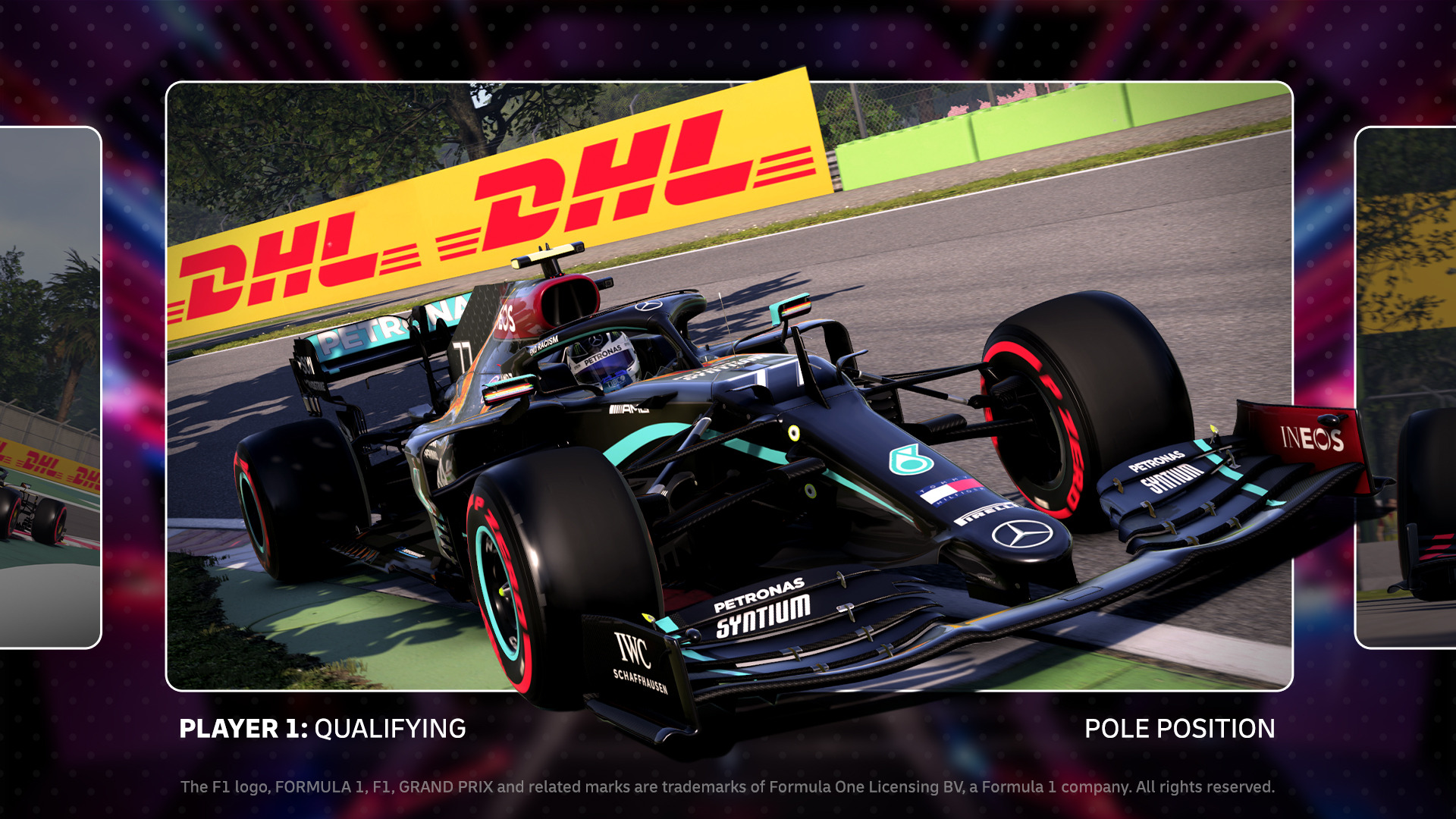 DHL F1 2020 competition