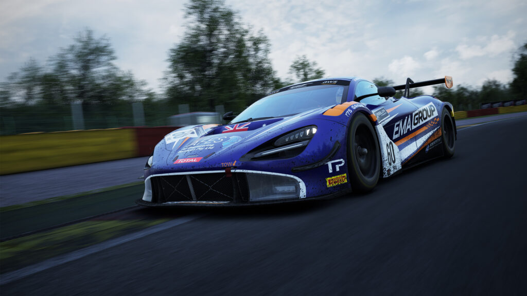 McLaren 720S GT3 Assetto Corsa Competizione Donington