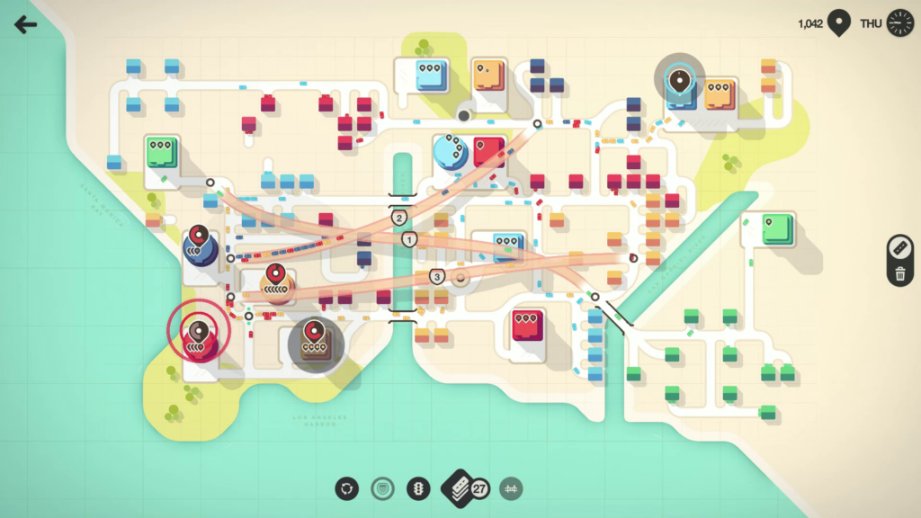 Mini Motorways on PC via Steam