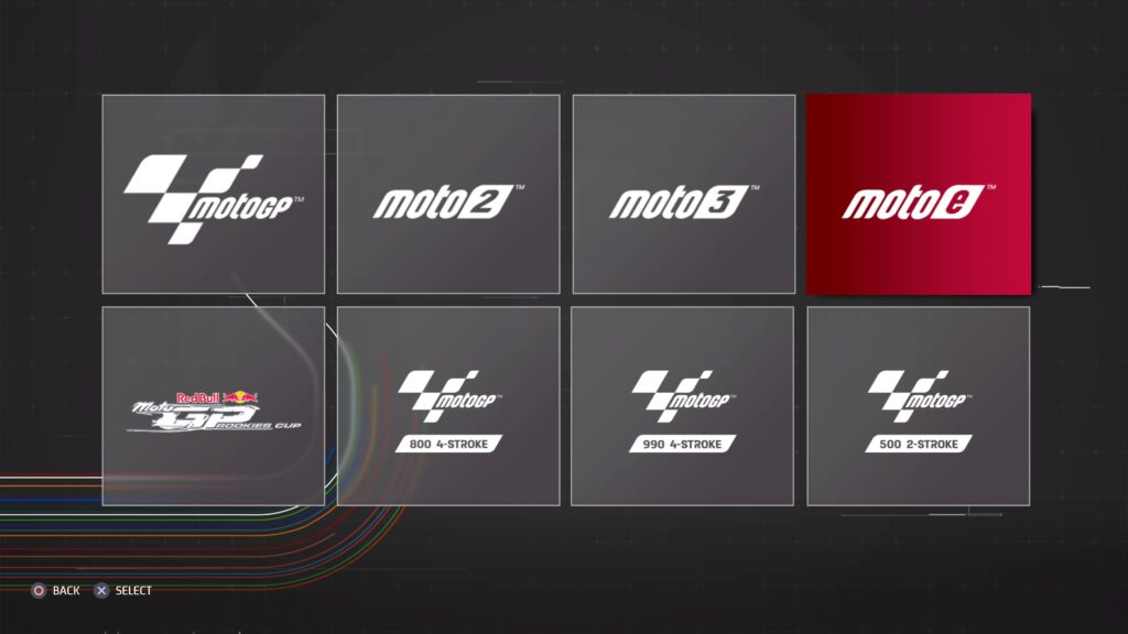 MotoE in MotoGP 21 game