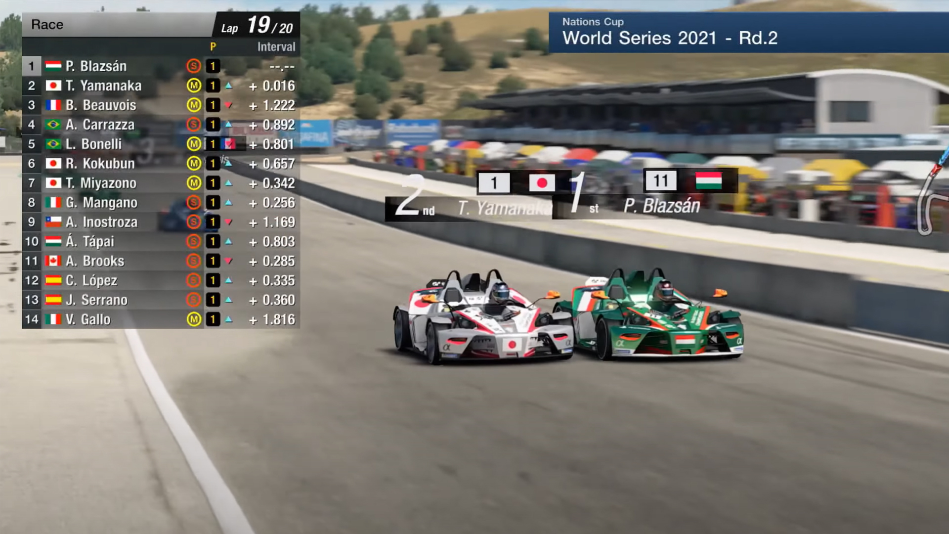 Subaru’s Miyazono and Hungary's Blazsán win FIA GT World Series Round 2