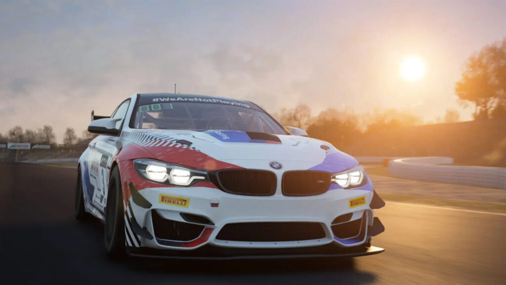Assetto Corsa Competizione BMW M4 GT4 Fanatec livery