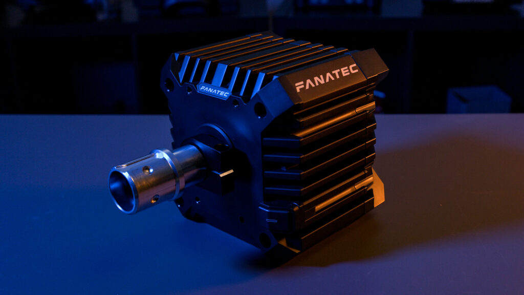 Fanatec CSL DD wheel base unboxed