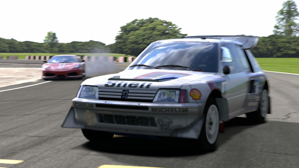 Peugeot vs Ferrari in Gran Turismo