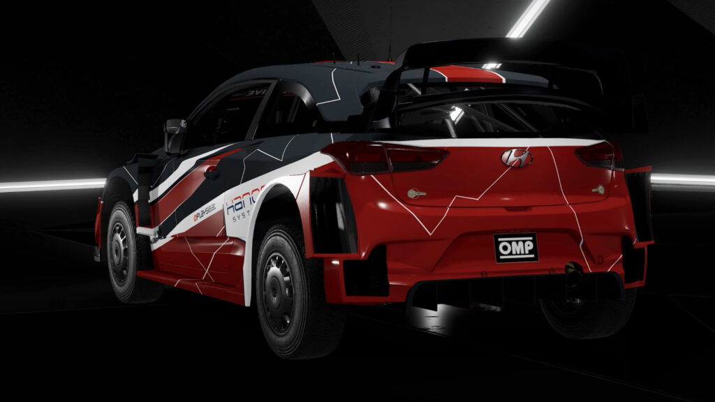 WRC 10 custom paint scheme, Hyundai i20