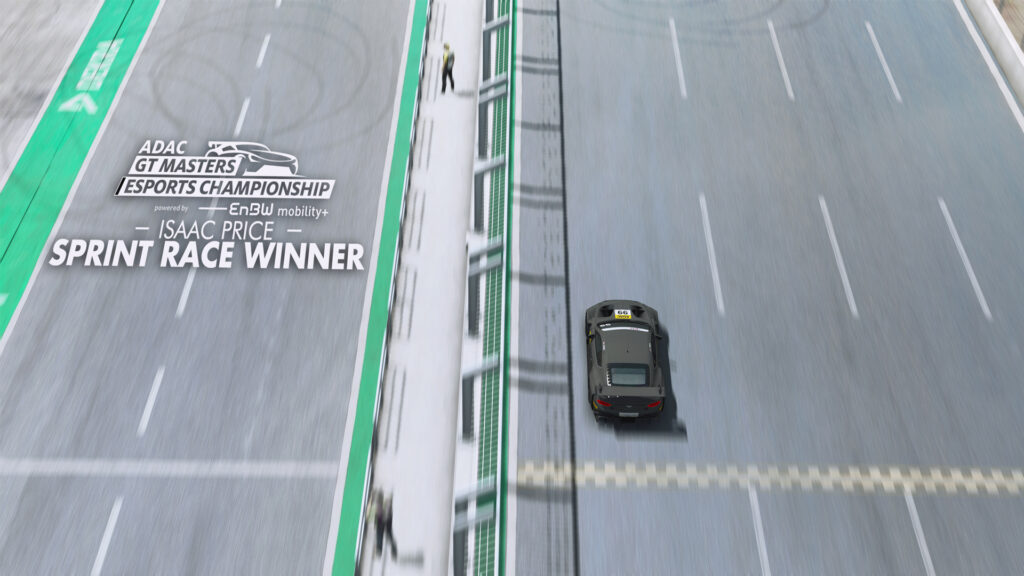 ADAC GT Masters Esports 2021 Round 5 Sprint Race Isaac Price wins