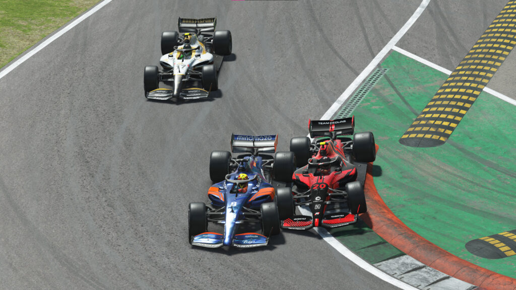 R8G and Redline clash, Round 6, Formula Pro Series