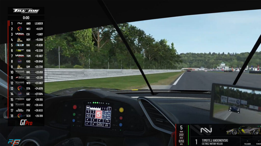 Timotej Andonovski wins Feature Race Lime Rock GT Pro Series