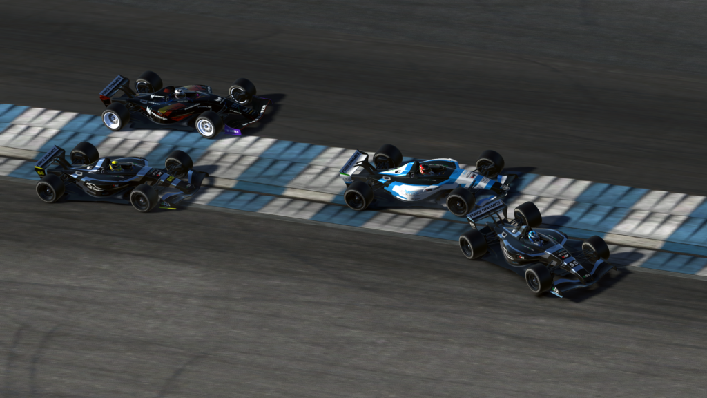 iRacing Dallara GP - cars make contact