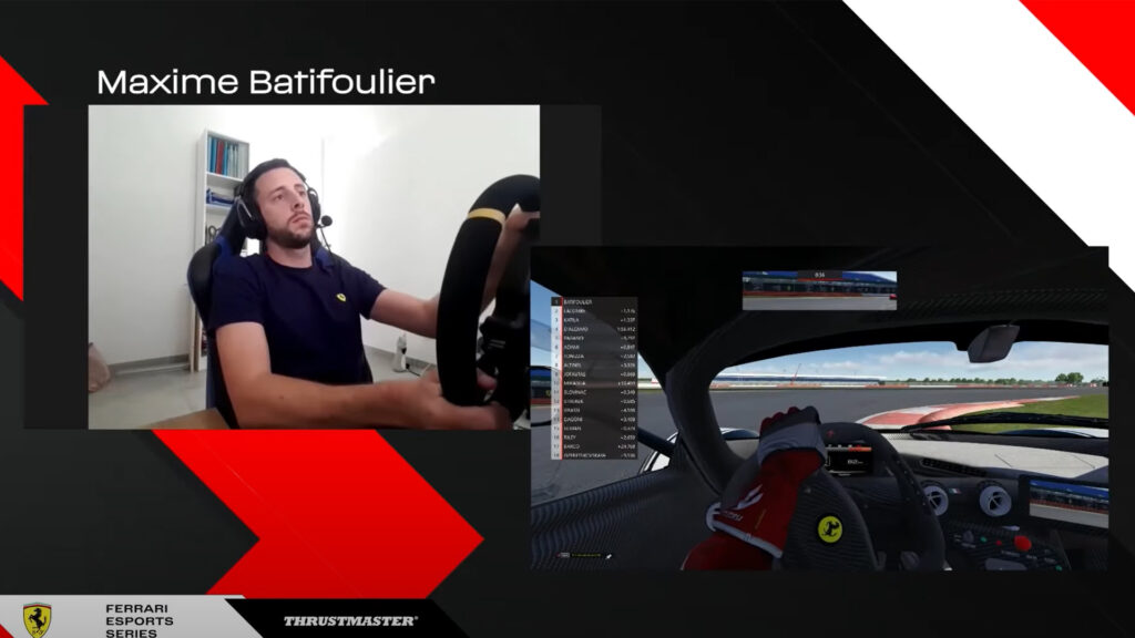 Ferrari Esports Series 2021 Silverstone Race B Maxime Batifoulier