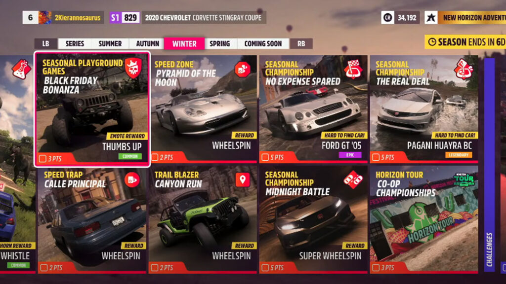 Forza Horizon 5 Festival Playlist Series 1 Winter 02
