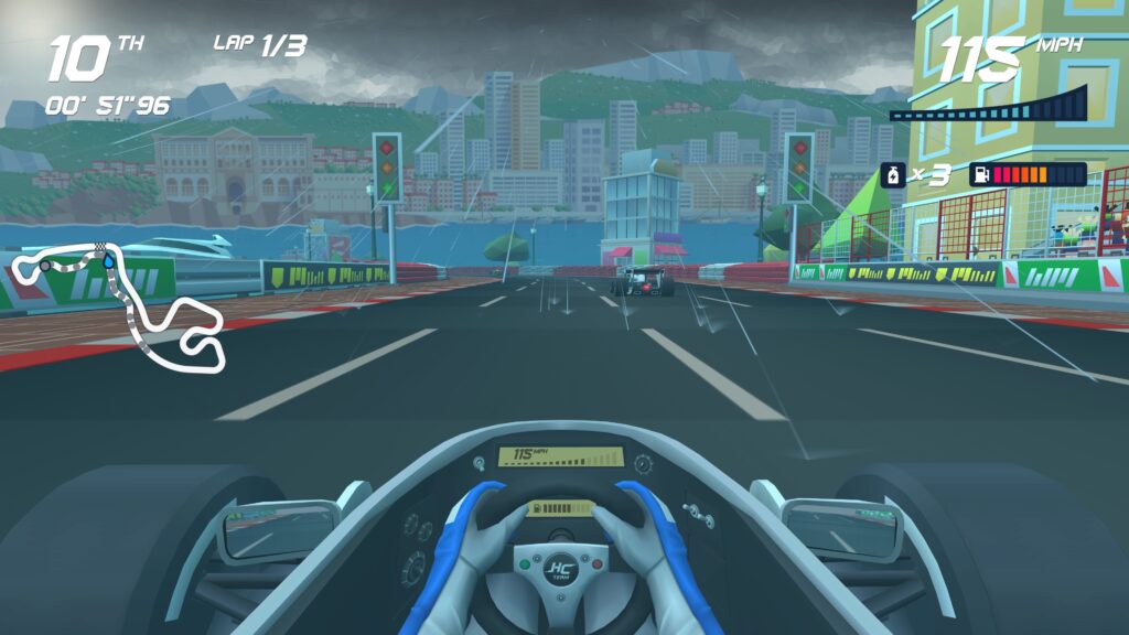 Horizon Chase Turbo Senna Forever onboard rain