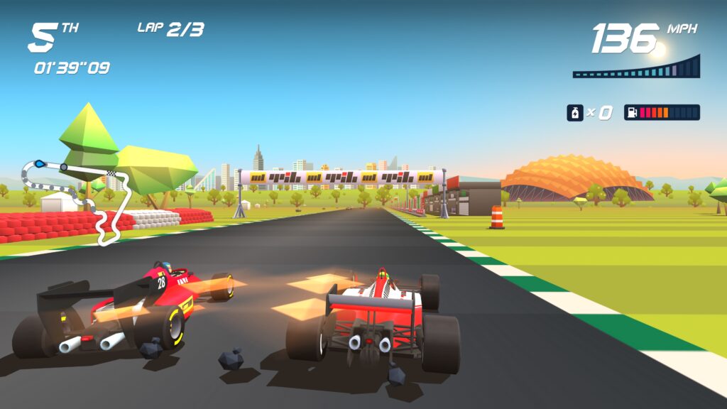 Horizon Chase Turbo Senna Forever gameplay