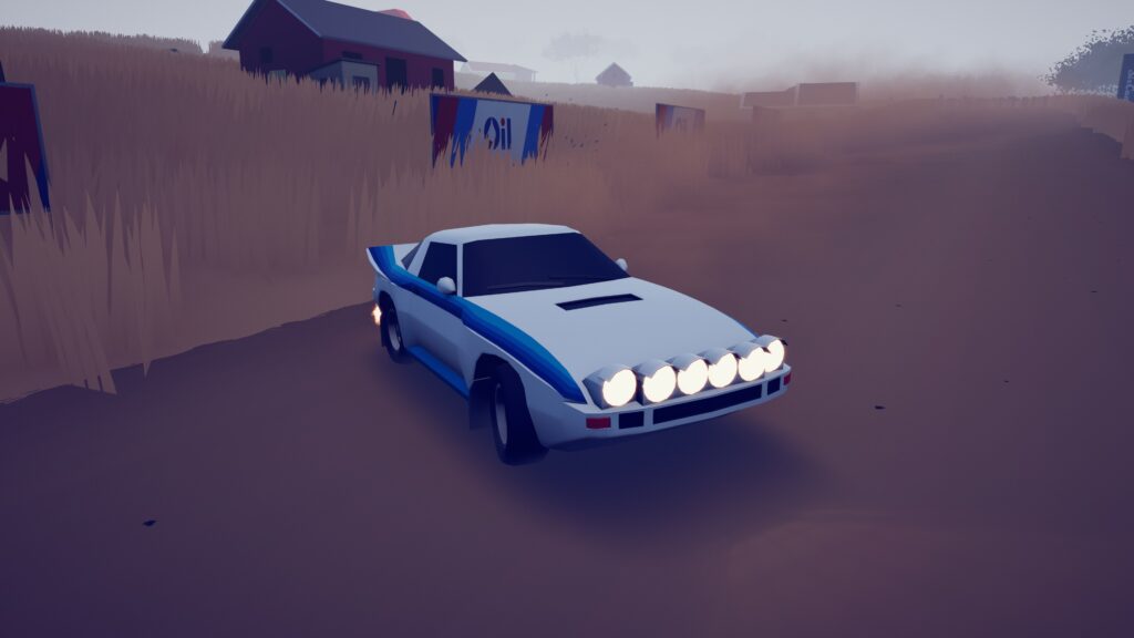 Mazda RX-7 aka rotary b7 art of rally front