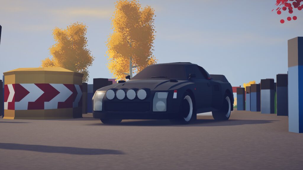 Toyota 222D aka the umibozu front art of rally