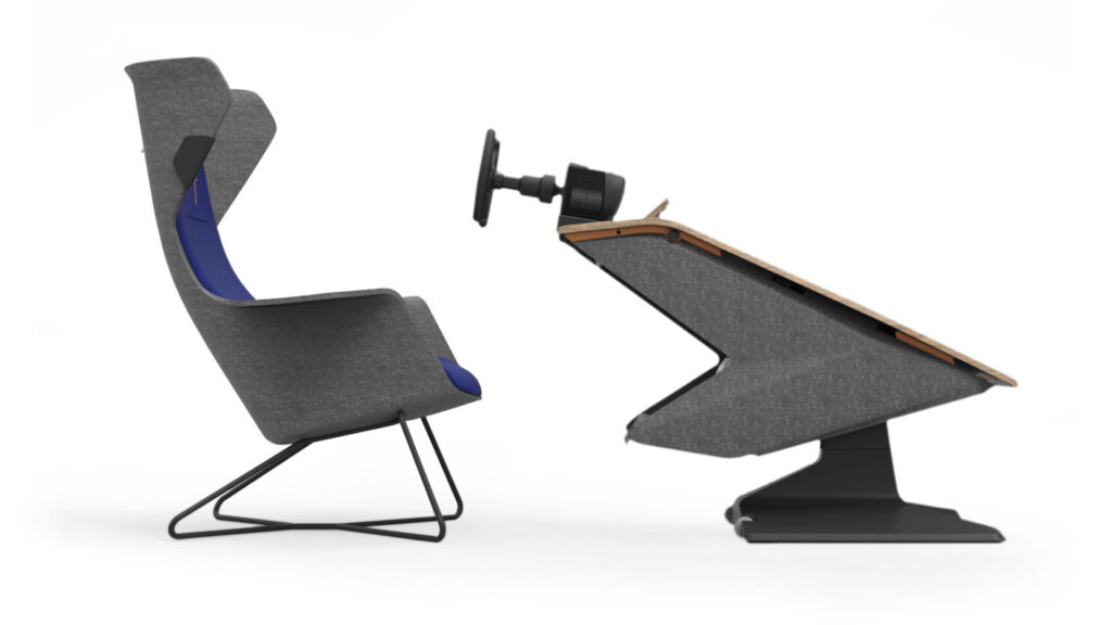 BMW Sedus Stoll Fusion SL Woom Lounger sim racing rig