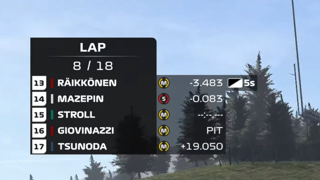 Black and White driving stands flag, F1 2021