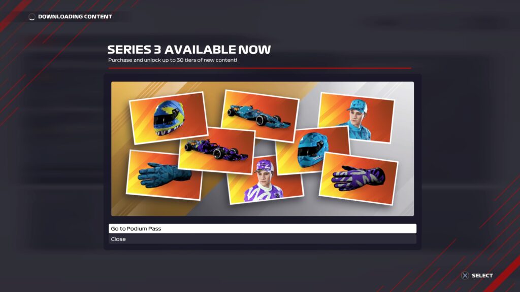F1 2021 Podium Pass Series 3