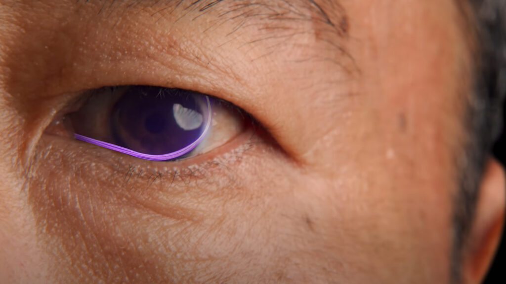 Kazunori Yamauchi's eye