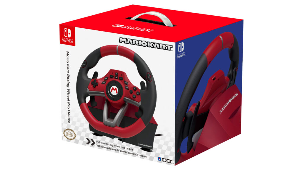 Nintendo Switch Mario Kart Racing Wheel Pro Deluxe by HORI