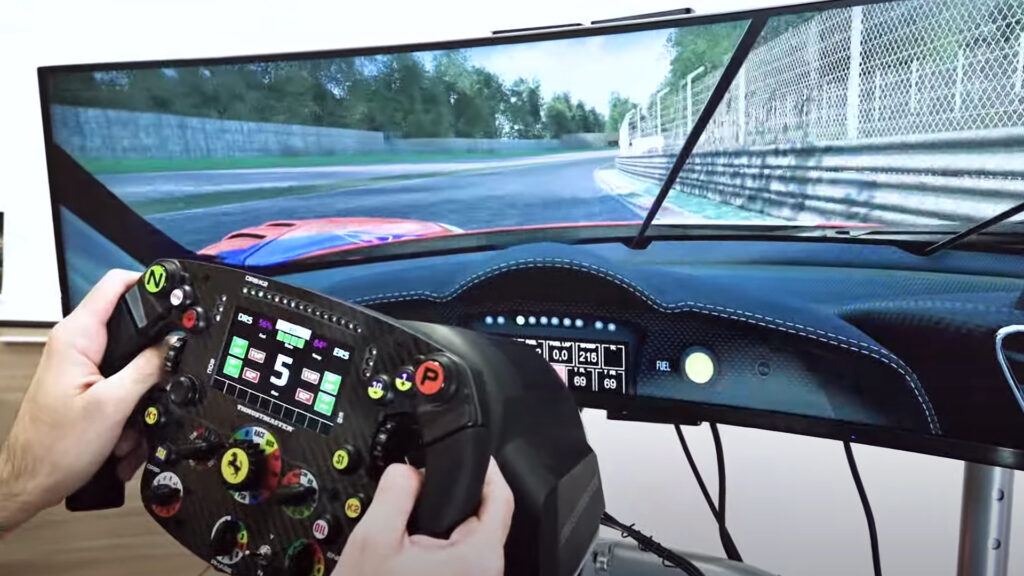 Thrustmaster SF1000 Ferrari Wheel Add On Assetto Corsa Competizione