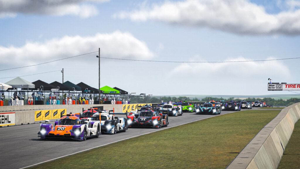 VCO ProSIM SERIES Round 3 Road America, Bonus Race Start