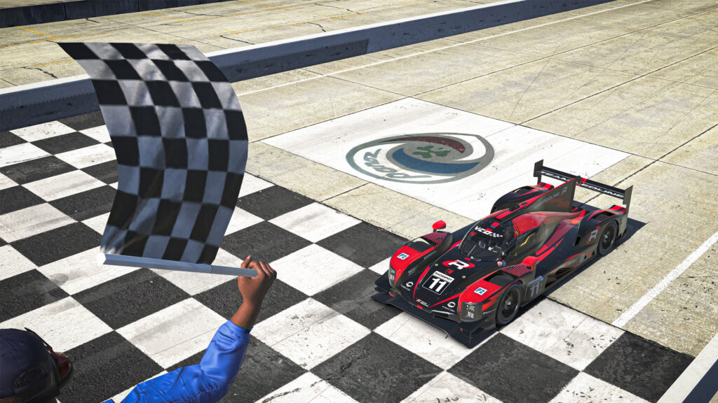 VCO ProSIM SERIES Round 4 Sebring, Team Redline #11 wins, Maximilian Benecke and Chris Lulham