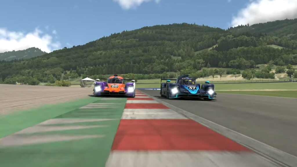VCO ProSIM SERIES Season 2 Round 1 iRacing Bonus Race battle for third