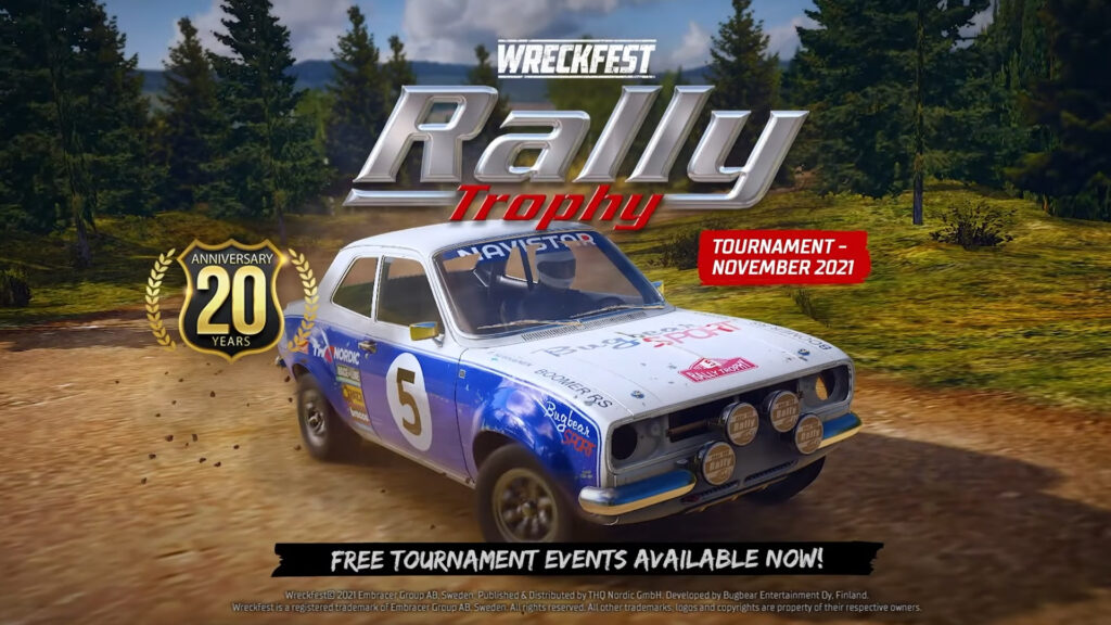 Wreckfest Rally Trophy Tournament Update