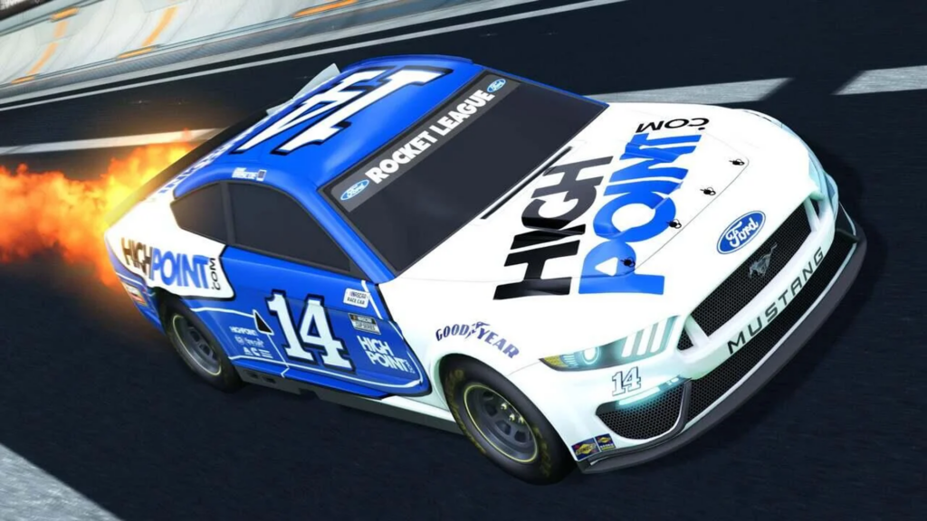 Rocket League adds more liveries to the NASCAR Fan Pack