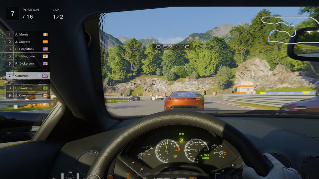Deep Forest Raceway Turn 8 Gran Turismo 7