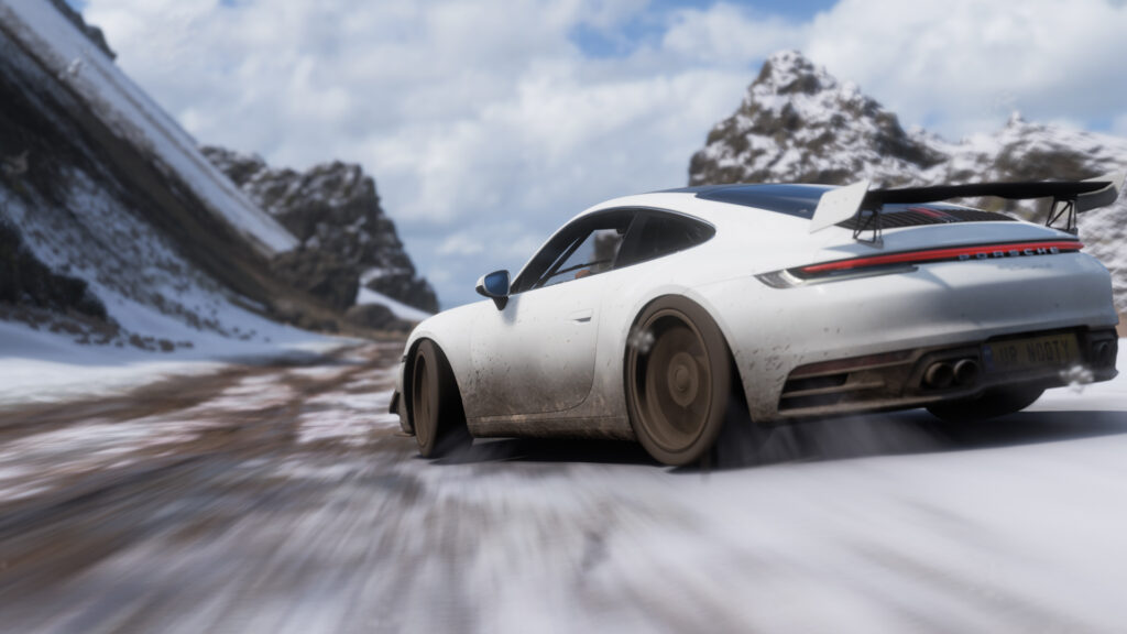 Forza Horizon 5 Porsche 911 991 snow