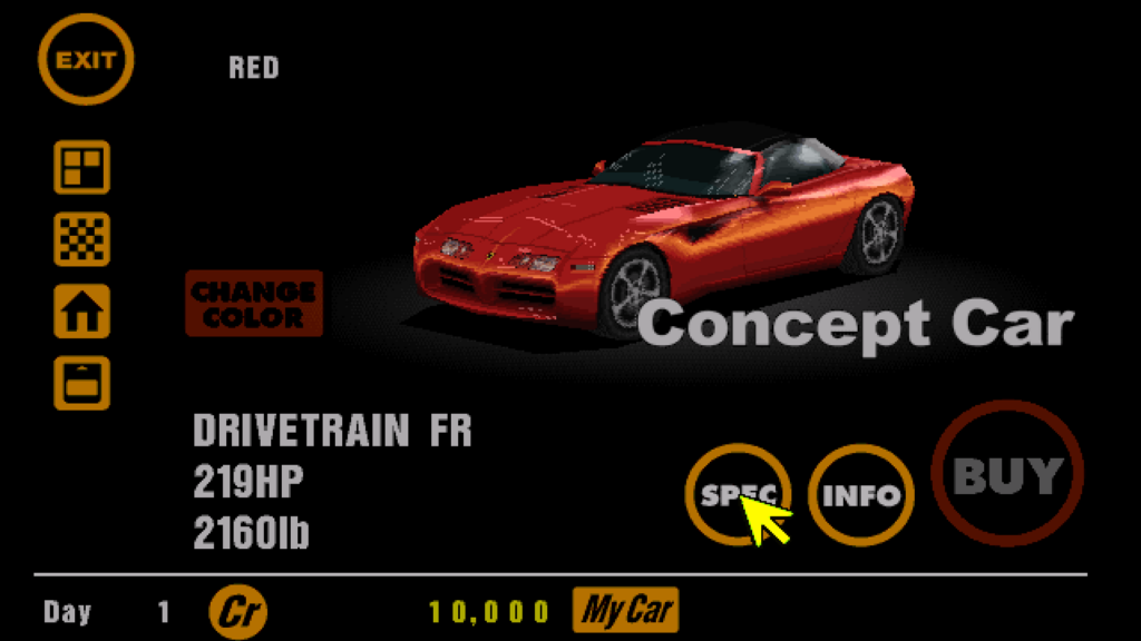 Dodge Concept Car, Gran Turismo