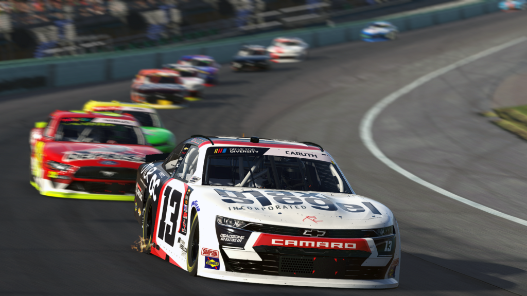 eNASCAR International: Rajah Caruth scores Homestead victory