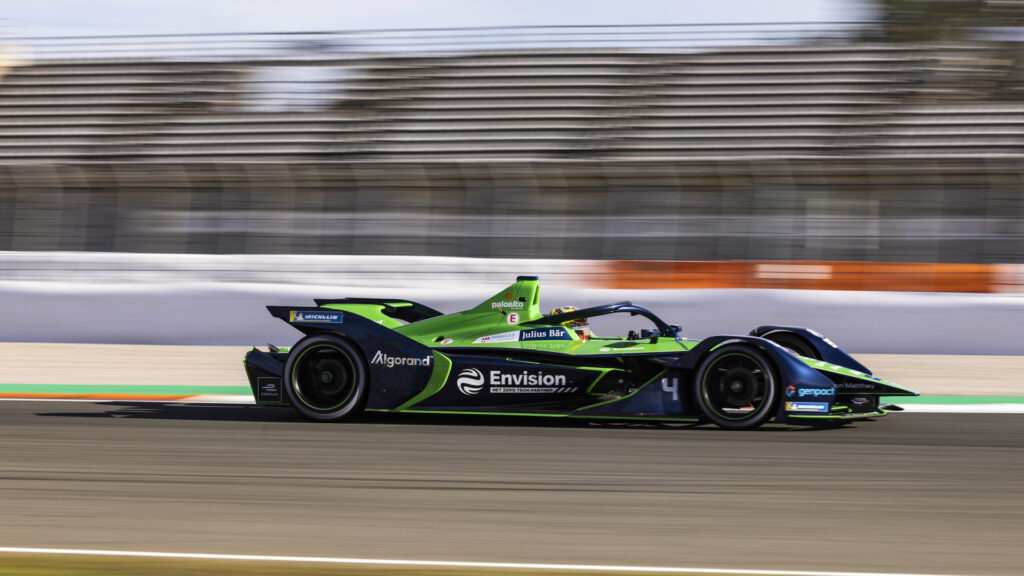Alice Powell, Envision Racing Formula E, Valencia pre-season testing, Andrew Ferraro Motorsport Images