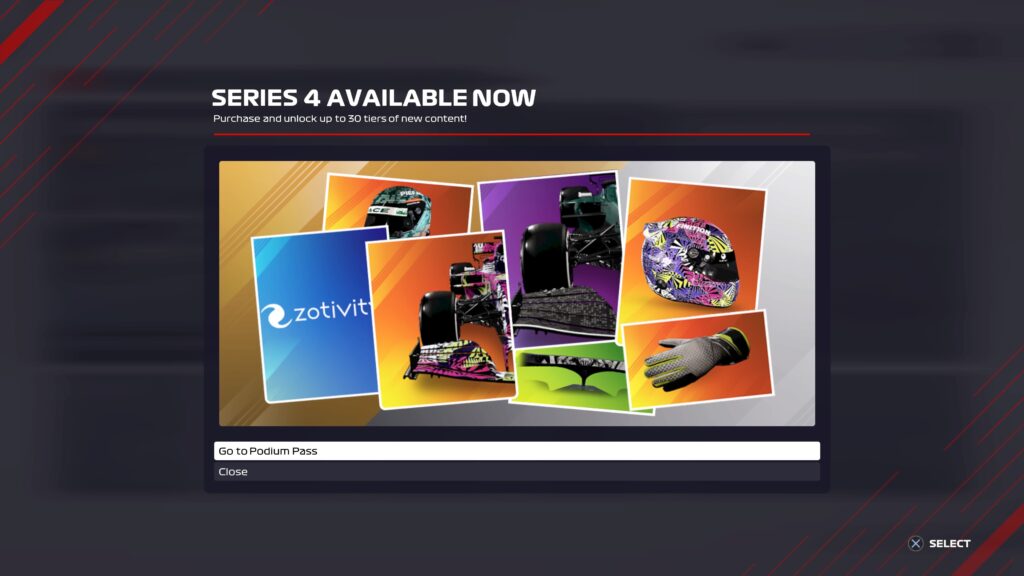 F1 2021 Podium Pass Series 4